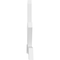 Ekena Millwork Vanguard Architectural Grade PVC Gable Bracket, 84"W x 56"H x 4"D x 6"F, 16/12 Pitch GBP084X56X0406VAN00 - alternate 4